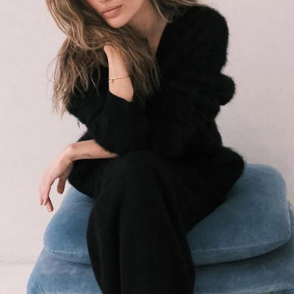 Cardigan femme doux à boutons